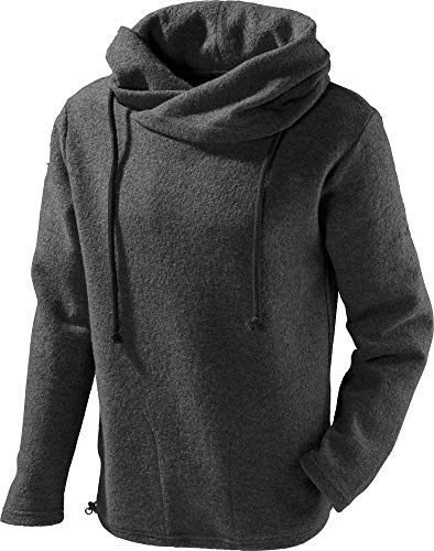 Mufflon Unisex Wollpullover Mu- Lucca W100 mit Oversize-Kapuze Anthra dunkelgrau - XL Mufflon Unisex Wollpullover Mu- Lucca W100 mit Oversize-Kapuze Anthra dunkelgrau - XL von Mufflon