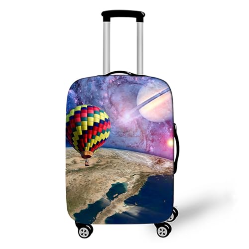 Muiuou 3D Reise Kofferhülle Kofferschutzhülle Abdeckung,Gepäck Cover Reise Koffer Hülle Trolley Case Schutzhülle Luggage Cover Waschbare Staubdichte Kofferbezug (XL (30-32 Zoll),Stil 9) von Muiuou