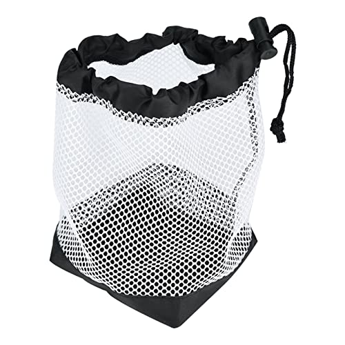 Multizenic Tragbare Nylon-Mesh-Balltasche, Leichter Halter für 36 Bälle, einfache Tragetasche mit Kordelzugverschluss, robust und waschbar, ideales Zubehör für alle Spieler von Multizenic