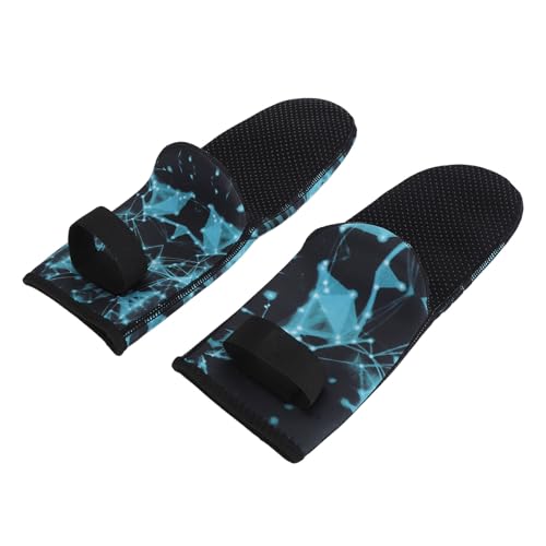 Tauch-Neoprenanzug-Socken für Männer und Frauen, 3 mm Neopren-Nylon-Wassersocken, rutschfeste Thermo-Strandsocken zum Schwimmen, Schnorcheln, Surfen, Blau (M) von Multizenic