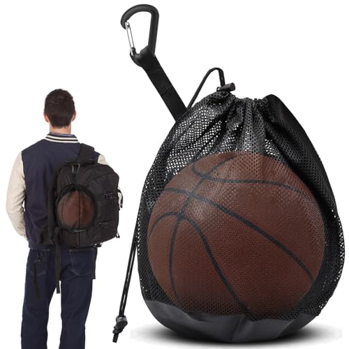 Mumjooyi Ballnetz Ballsack 1 Ball Balltasche Basketball Tasche Basketball Bag Ball Netztasche Tragbare Faltbar mit Kordelzug für Fußball Tennis Kinder Erwachsene Mumjooyi Ballnetz Ballsack 1 Ball Balltasche Basketball Tasche Basketball Bag Ball Netztasche Tragbare Faltbar mit Kordelzug für Fußball Tennis Kinder Erwachsene von Mumjooyi