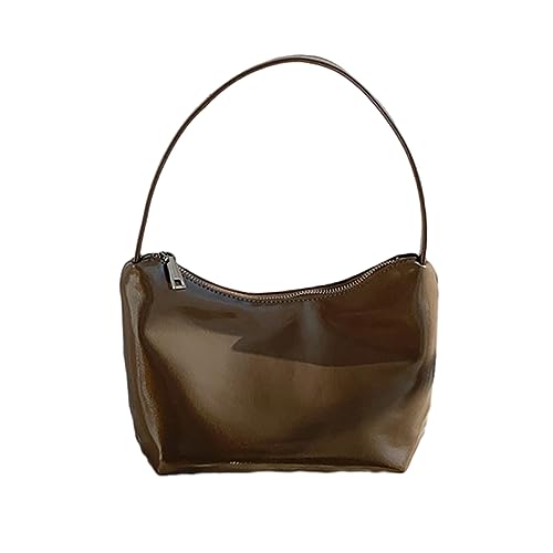 Mumuve 2023 Neue Umhängetasche Unterarmtasche für Mädchen Frauen Trendy Achsel Geldbörse Mode Freizeit Handtasche Groß, khaki, As shown in the picture (error 1-3cm) von Mumuve