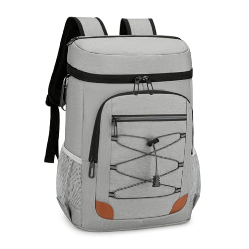 Mumuve Kühlrucksack Multifunktionaler auslaufsicherer Kühlrucksack mit Griff, mehreren Taschen und Flaschenöffner von Mumuve