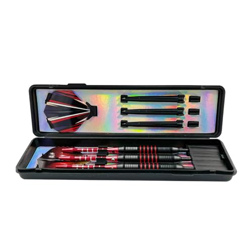 Mumuve Professionelles elektronisches Soft-Dart-Nadel-Set, 18 g, weiche Spitze, mit Tragetasche, Dartzubehör, einfach zu bedienen, 1 Set von Mumuve