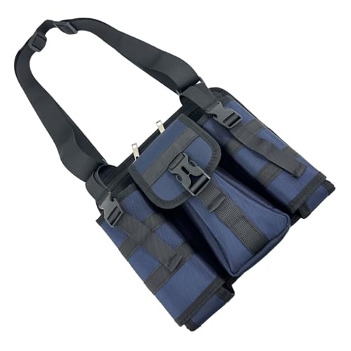 Mumuve Tacticals Werkzeug-Aufbewahrungstasche, Sport-Crossbody-Tasche mit Wasserflaschenhalter, Brusttasche für Wandern, Camping, Reiten, Angeln von Mumuve