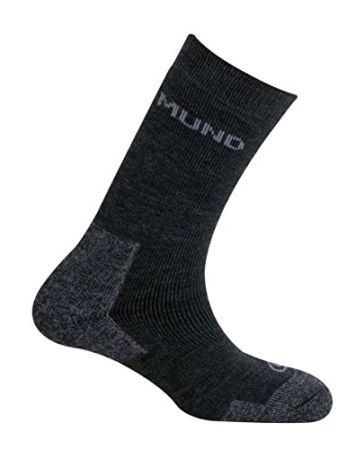 Mund Socks – Artic Wool Merino, Farbe Grey, Größe EU 46 – 49 von Mund Socks