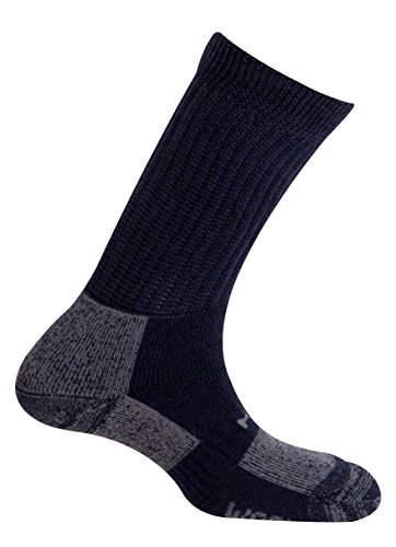 Mund Socks – Tesla Wool Merino, Farbe Navy, Gr. EU 42 – 45 von Mund Socks