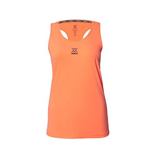 Munich Mujer Woman Lift Tank C/Coral Top, Korallenrot, M von Munich