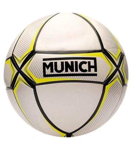 Munich Prisma Ball Fußball, Weiss/FLUOR GELB (Mehrfarbig), 37 von Munich