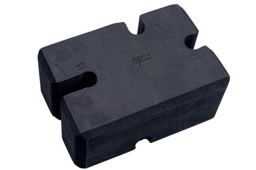 MuscleForge® Bankdrückblöcke, Bankdrücken Trainingsblock, Bankdrückbrett für Kraftdreikämpfer, Gewichtheber und Bodybuilder, zur Steigerung der Kraft beim Kraftdreikampf, Bench press block von MuscleForge