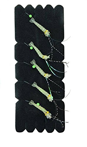 Mustad Einhänger Mini Shrimp Gre. Glow 5 Stück Gr.6 Mustad Einhänger Mini Shrimp Gre. Glow 5 Stück Gr.6 von Mustad