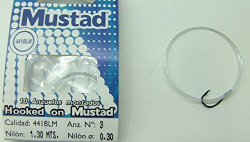 Mustad – Extra 441 BM, Farbe matt, Größe 150 cm von Mustad