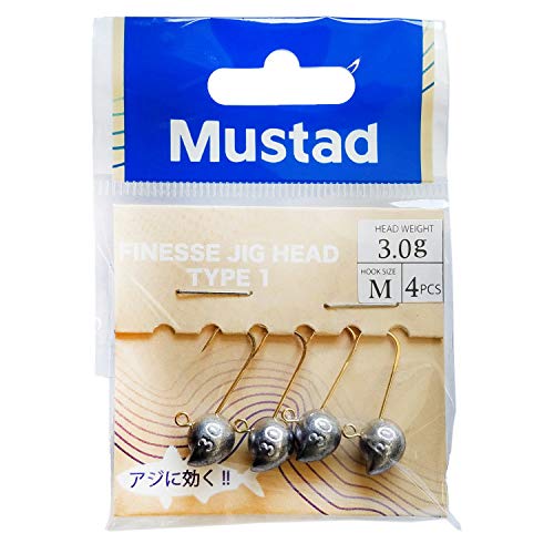 Mustad Finesse Jig Head 3GR - 4ER Standard von Mustad