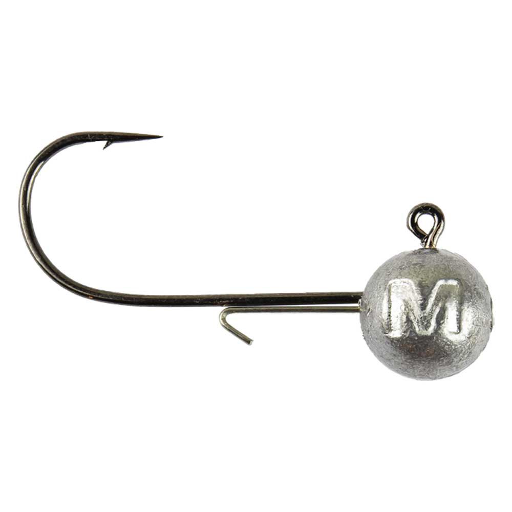 Mustad Keeper Ball Jig Head 25 Units Grau 10 g / 6/0 von Mustad