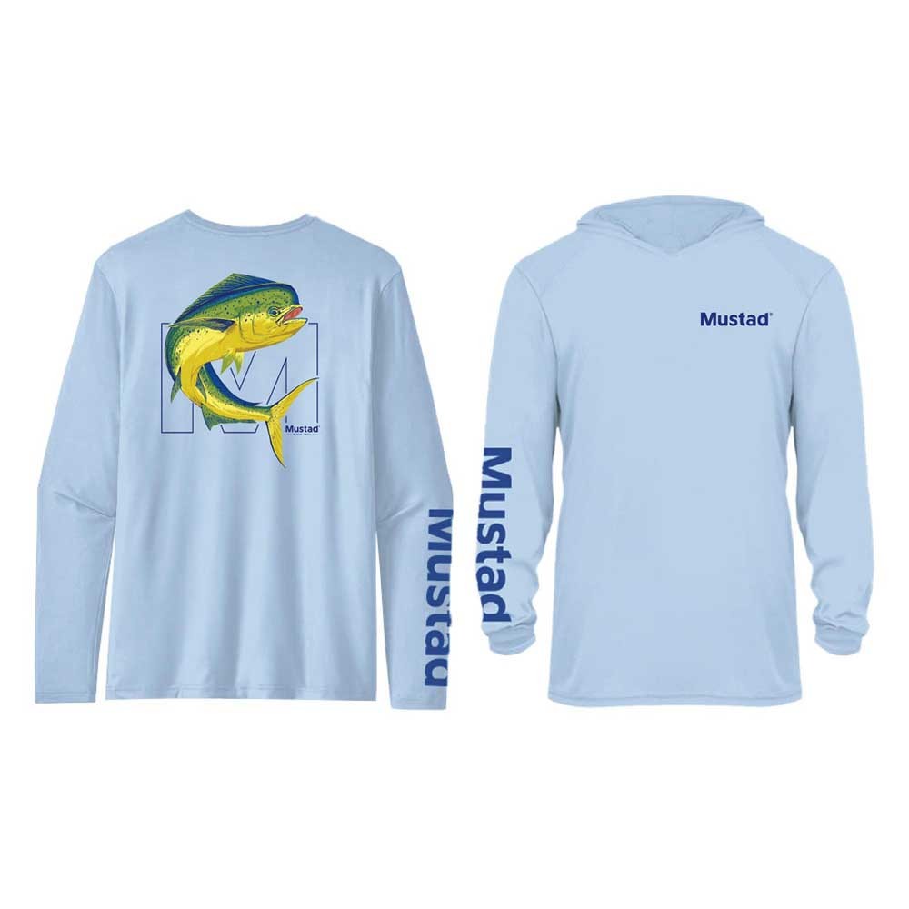 Mustad Mahi Uv Long Sleeve T-shirt Blau 2XL Mann Mustad Mahi Uv Long Sleeve T-shirt Blau 2XL Mann von Mustad