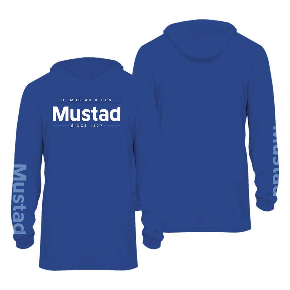 Mustad Mub01 Uv Long Sleeve T-shirt Blau XL Mann Mustad Mub01 Uv Long Sleeve T-shirt Blau XL Mann von Mustad