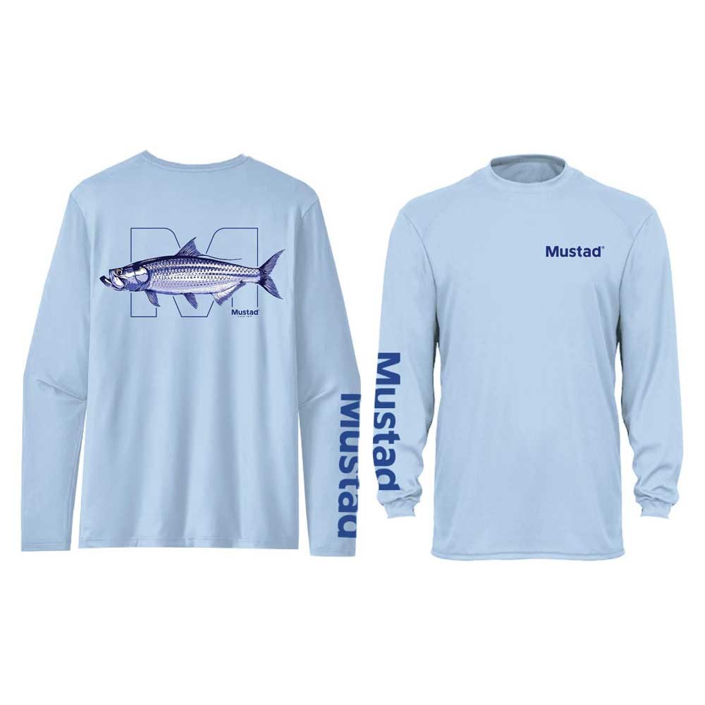 Mustad Tarpon Uv Long Sleeve T-shirt Blau XL Mann Mustad Tarpon Uv Long Sleeve T-shirt Blau XL Mann von Mustad