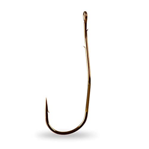 Mustad UltraPoint Slow Death Special Bend Aberdeen Haken, Bronze, 4 Stück Mustad UltraPoint Slow Death Special Bend Aberdeen Haken, Bronze, 4 Stück von Mustad