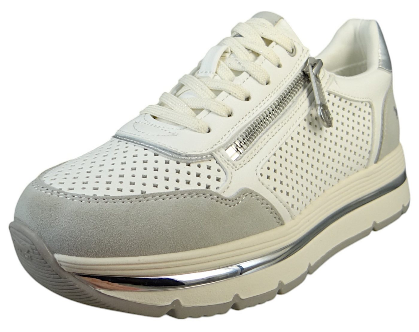 Mustang Shoes 1498302 1 Weiss Sneaker Mustang Shoes 1498302 1 Weiss Sneaker von Mustang Shoes