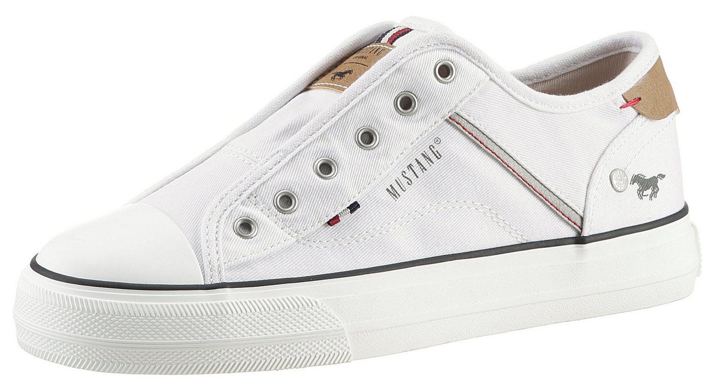 Mustang Shoes Slip-On Sneaker Plateau Sneaker, Slipper, Freizeitschuh mit praktischem Gummizug Mustang Shoes Slip-On Sneaker Plateau Sneaker, Slipper, Freizeitschuh mit praktischem Gummizug von Mustang Shoes