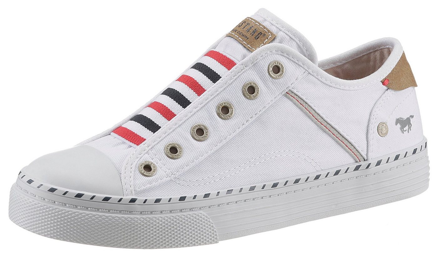 Mustang Shoes Schlupfschuh, Freizeitschuh, Slip-On Sneaker Slipper, Schlupfschuh, Freizeitschuh mit praktischem Gummizug Mustang Shoes Schlupfschuh, Freizeitschuh, Slip-On Sneaker Slipper, Schlupfschuh, Freizeitschuh mit praktischem Gummizug von Mustang Shoes