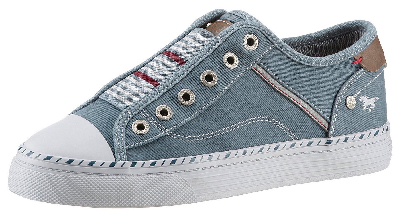 Mustang Shoes Schlupfschuh, Freizeitschuh, Slip-On Sneaker Slipper, Schlupfschuh, Freizeitschuh mit praktischem Gummizug Mustang Shoes Schlupfschuh, Freizeitschuh, Slip-On Sneaker Slipper, Schlupfschuh, Freizeitschuh mit praktischem Gummizug von Mustang Shoes