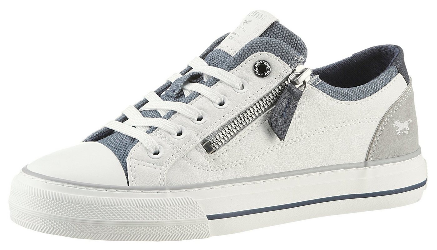 Mustang Shoes Sneaker mit seitlichem Reißverschluss, Freizeitschuh, Halbschuh, Schnürschuh Mustang Shoes Sneaker mit seitlichem Reißverschluss, Freizeitschuh, Halbschuh, Schnürschuh von Mustang Shoes