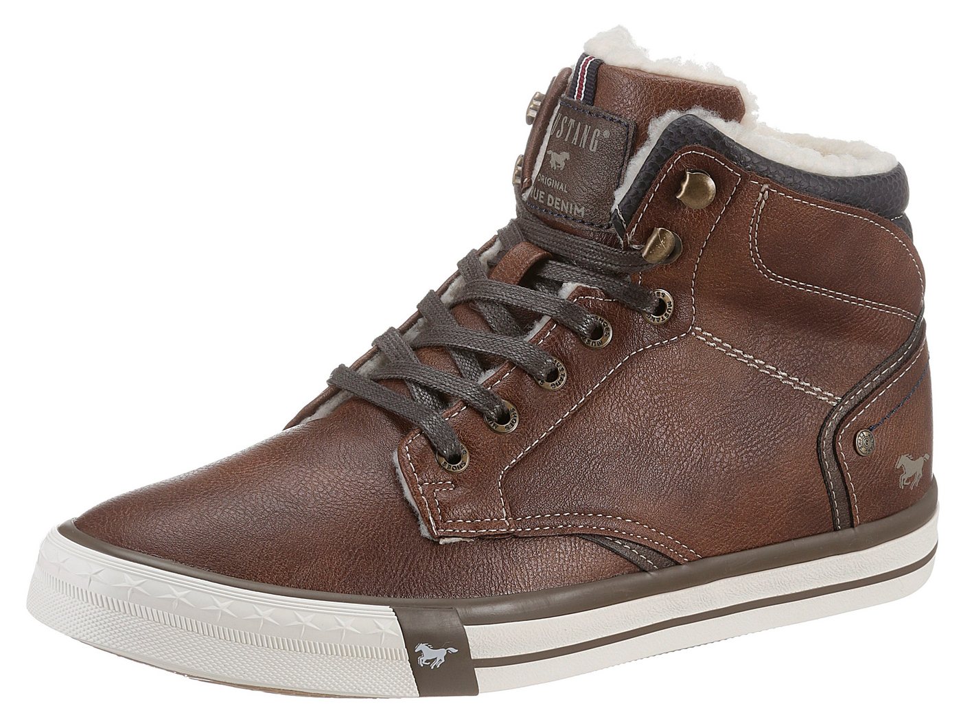 Mustang Shoes Sneaker mit zweckmäßigem Innenreißverschluss Mustang Shoes Sneaker mit zweckmäßigem Innenreißverschluss von Mustang Shoes