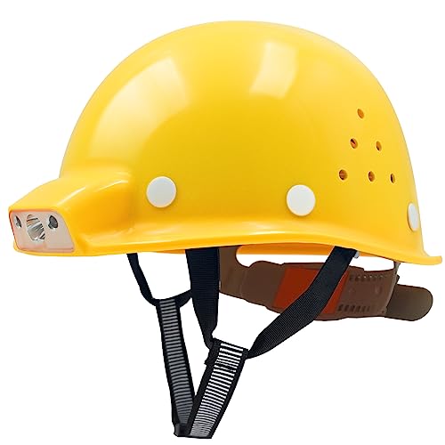 Bauhelm EN397, Mustbau Gelb Sicherheitsheilm, Arbeitshelm Schutzhelm für 53-65 cm Kopfumfang verstellbar, Sicherheitshelm mit Schweißband für BAU&Industrie Bauhelm EN397, Mustbau Gelb Sicherheitsheilm, Arbeitshelm Schutzhelm für 53-65 cm Kopfumfang verstellbar, Sicherheitshelm mit Schweißband für BAU&Industrie von Mustbau