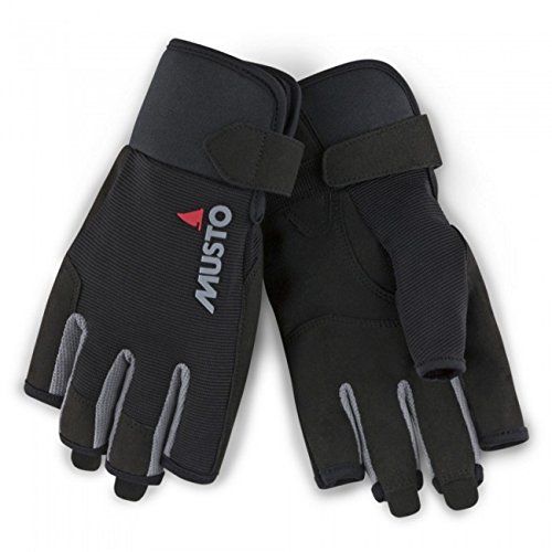 Musto 2018 Essential Segelhandschuh Sailing Short Finger Gloves Black AUGL003 Size - - Large,schwarz,L Musto 2018 Essential Segelhandschuh Sailing Short Finger Gloves Black AUGL003 Size - - Large,schwarz,L von Musto