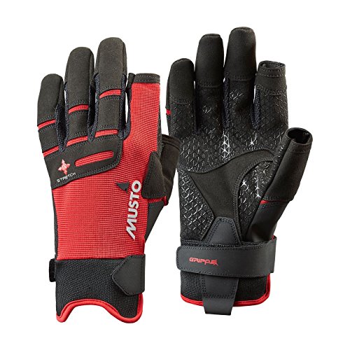 Musto Perfomance Segeln Yachting und Dinghy Lange Fingerhandschuhe Rot - Erwachsene Unisex - Leichtgewicht. Atmungsaktiv - Leichtes Stretch Musto Perfomance Segeln Yachting und Dinghy Lange Fingerhandschuhe Rot - Erwachsene Unisex - Leichtgewicht. Atmungsaktiv - Leichtes Stretch von Musto