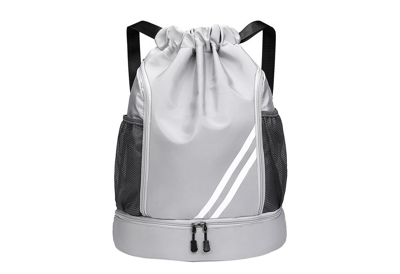 Mutig Turnbeutel Turnbeutel Freizeittasche Sportbeutel Große Kapazität Fußball Tasche (große Kapazität, verstellbar,Mit Ball- und Bodenfach, wasserdicht, Ideal für Damen, Herren, Junioren, Fußball, Mode Turnbeutel Rucksack), Herren wasserdichter Rucksack Groß Kordelzugbeutel Sporttasche von Mutig