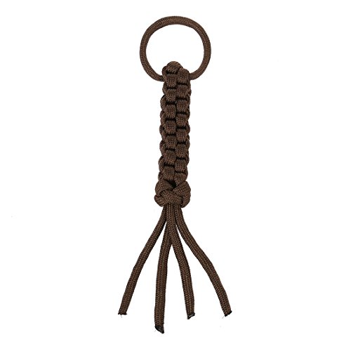 Muuoeou Quadrat geflochtenes Messer Lanyard - Brown von Muuoeou