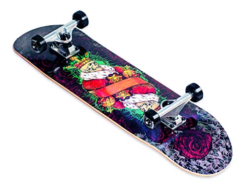 Skateboard Muuwmi ABEC 7, King, bunt, einheitsgröße von muuwmi