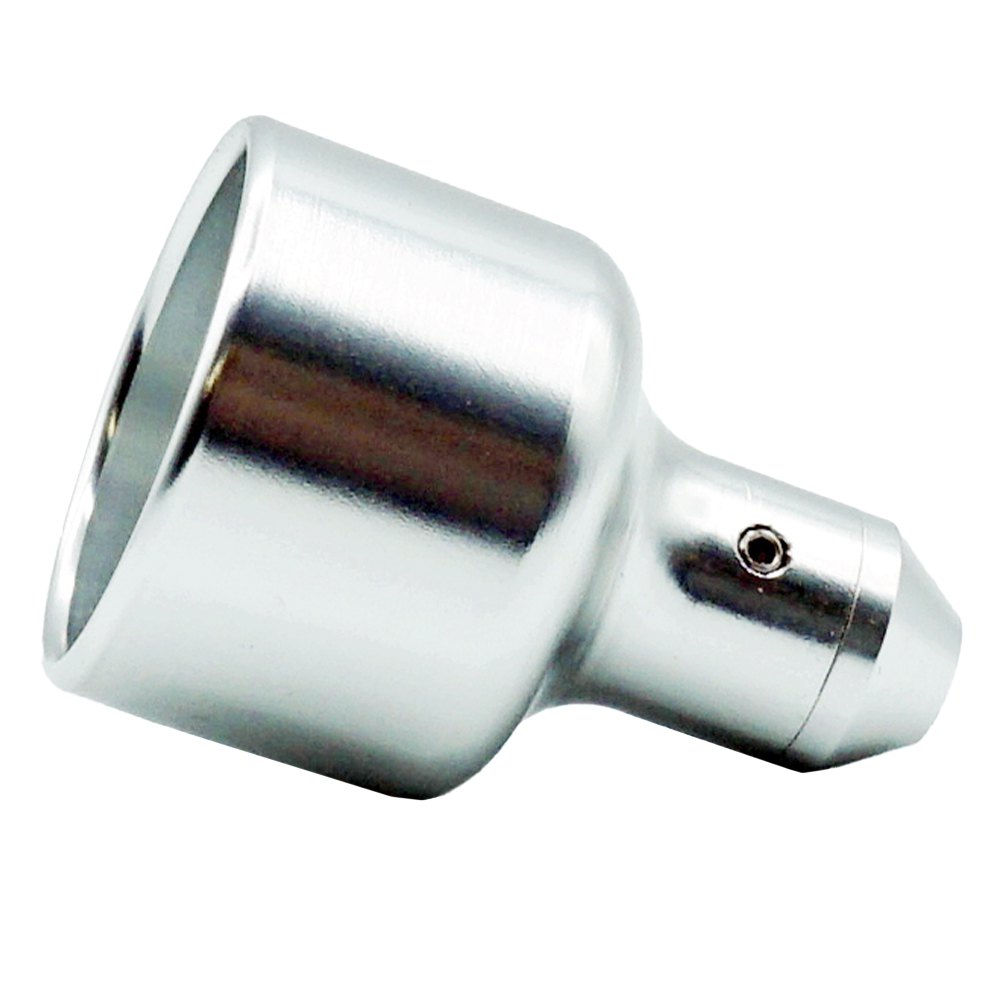 Mvspools Combate Aluminium Spool Knob Silber von Mvspools