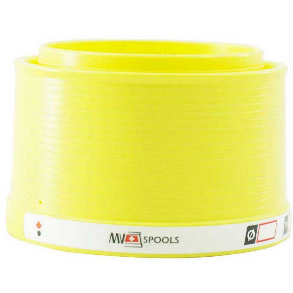 Mvspools Mvl1 Pom Competition Spare Spool Gelb T1 von Mvspools