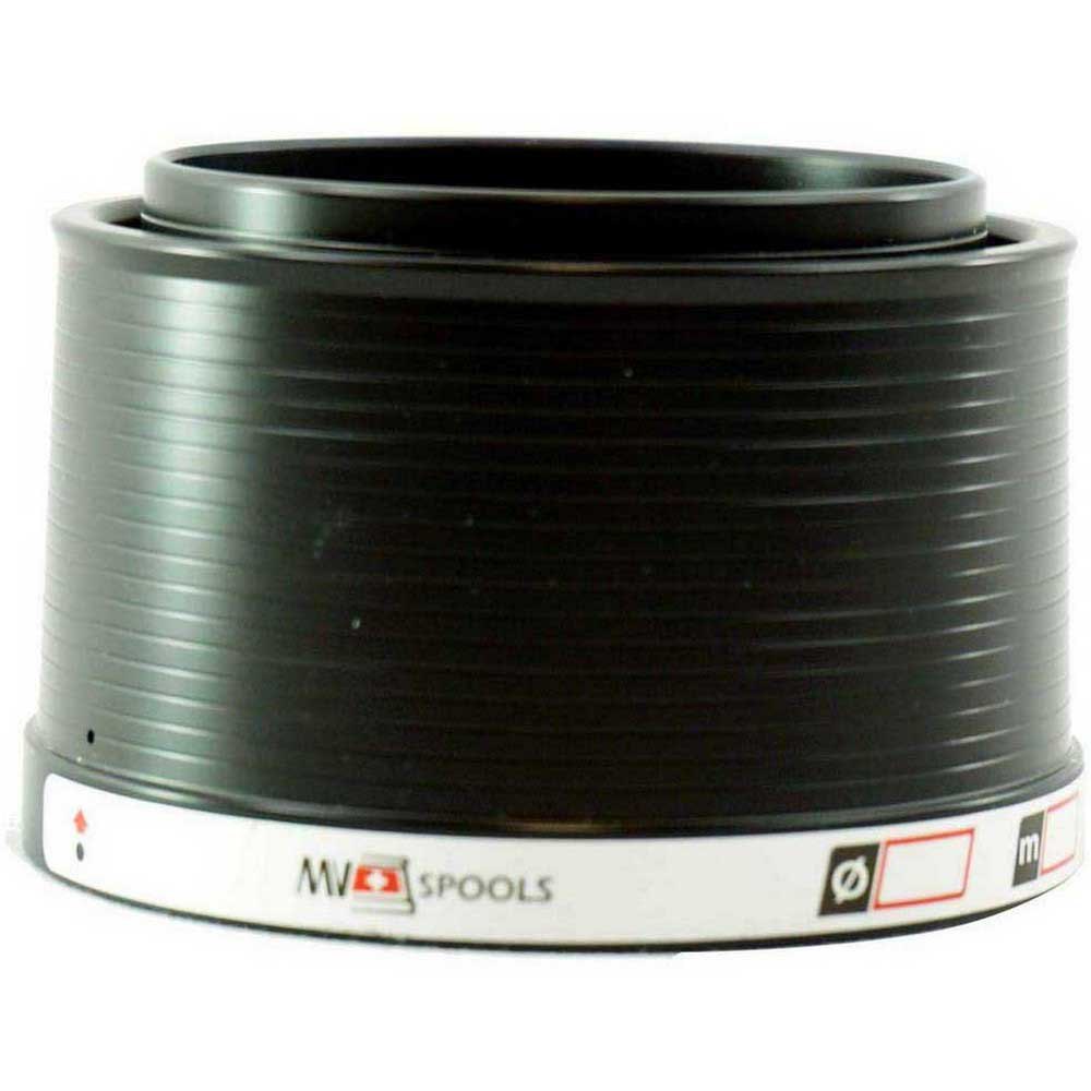 Mvspools Mvl1 Pom Competition Spare Spool Schwarz T1 von Mvspools