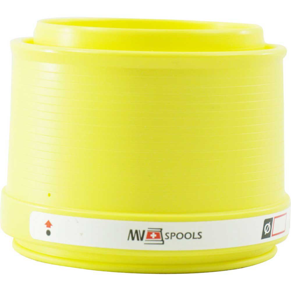 Mvspools Mvl2 Pom Competition Spare Spool Gelb T1 von Mvspools