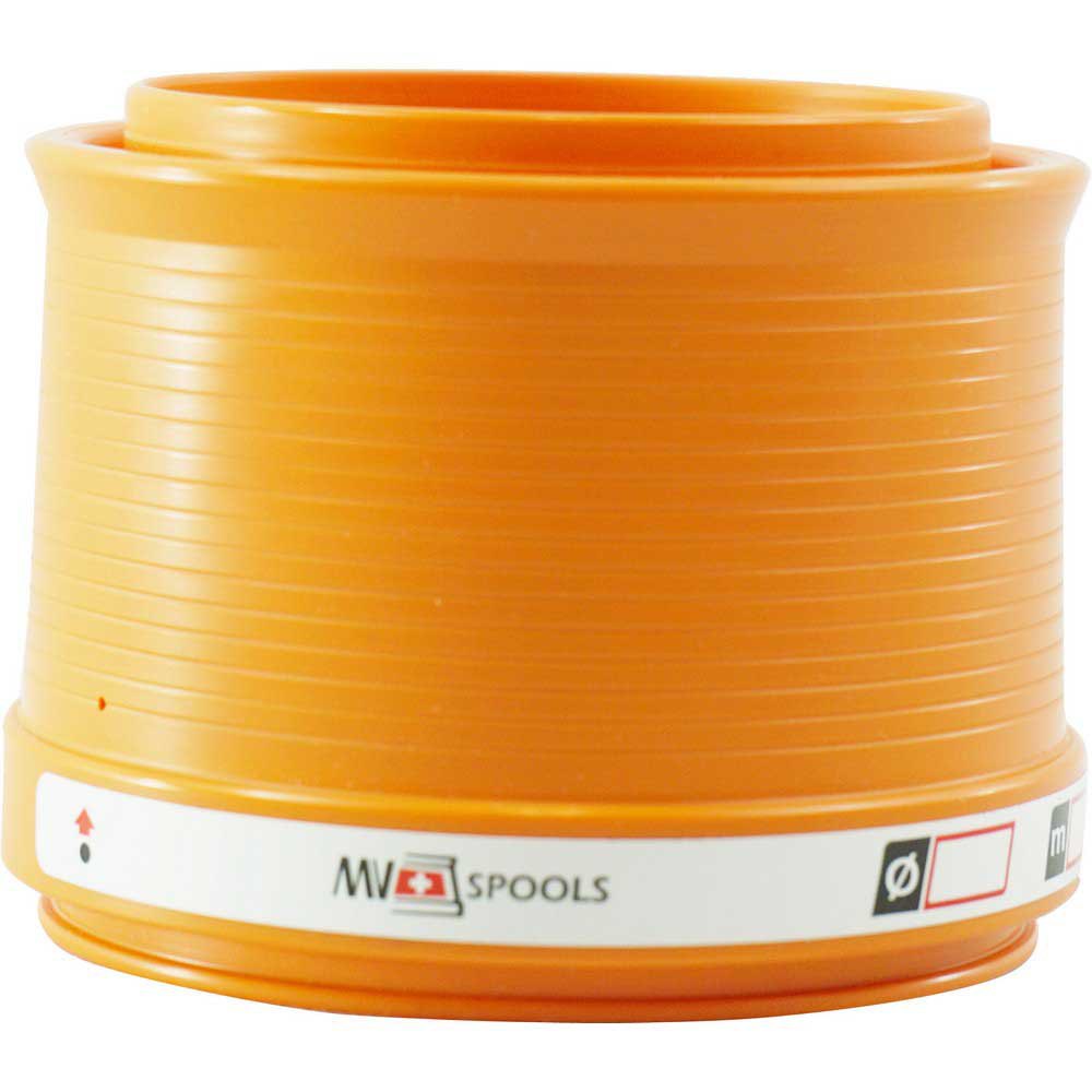 Mvspools Mvl2 Pom Competition Spare Spool Orange T1 von Mvspools