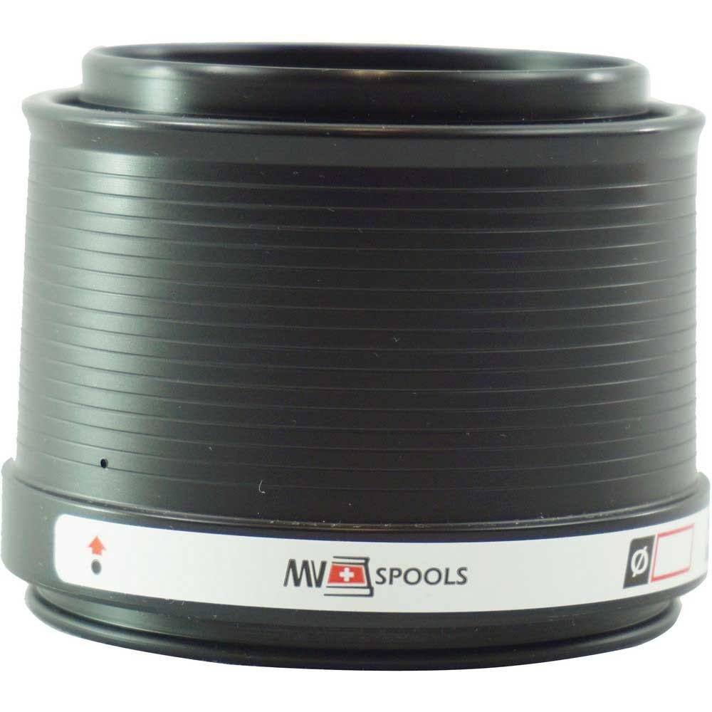 Mvspools Mvl2 Pom Competition Spare Spool Schwarz T5 von Mvspools