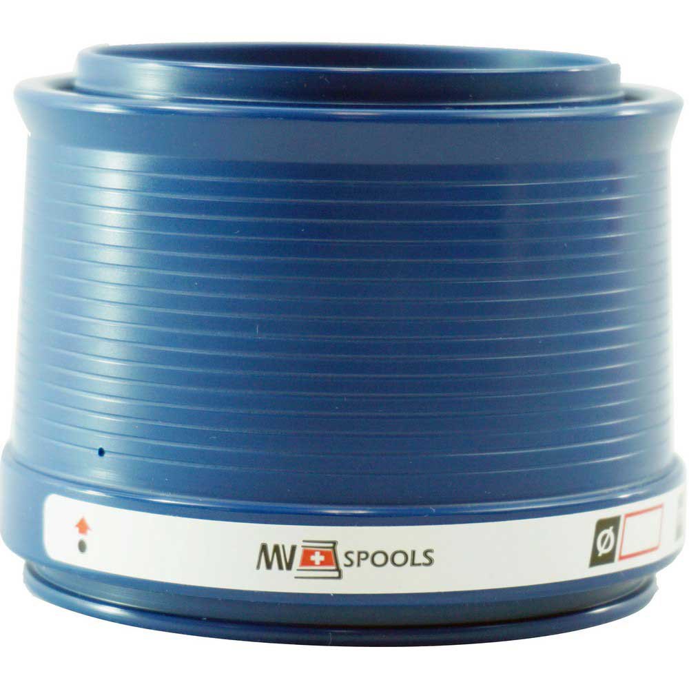 Mvspools Mvl3 Pom Competition Spare Spool Blau T4 von Mvspools