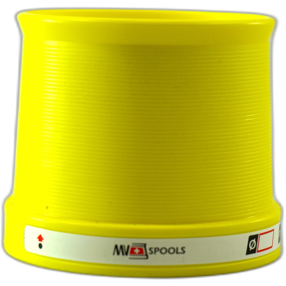 Mvspools Mvl45 Pom Competition Spare Spool Gelb T1 von Mvspools