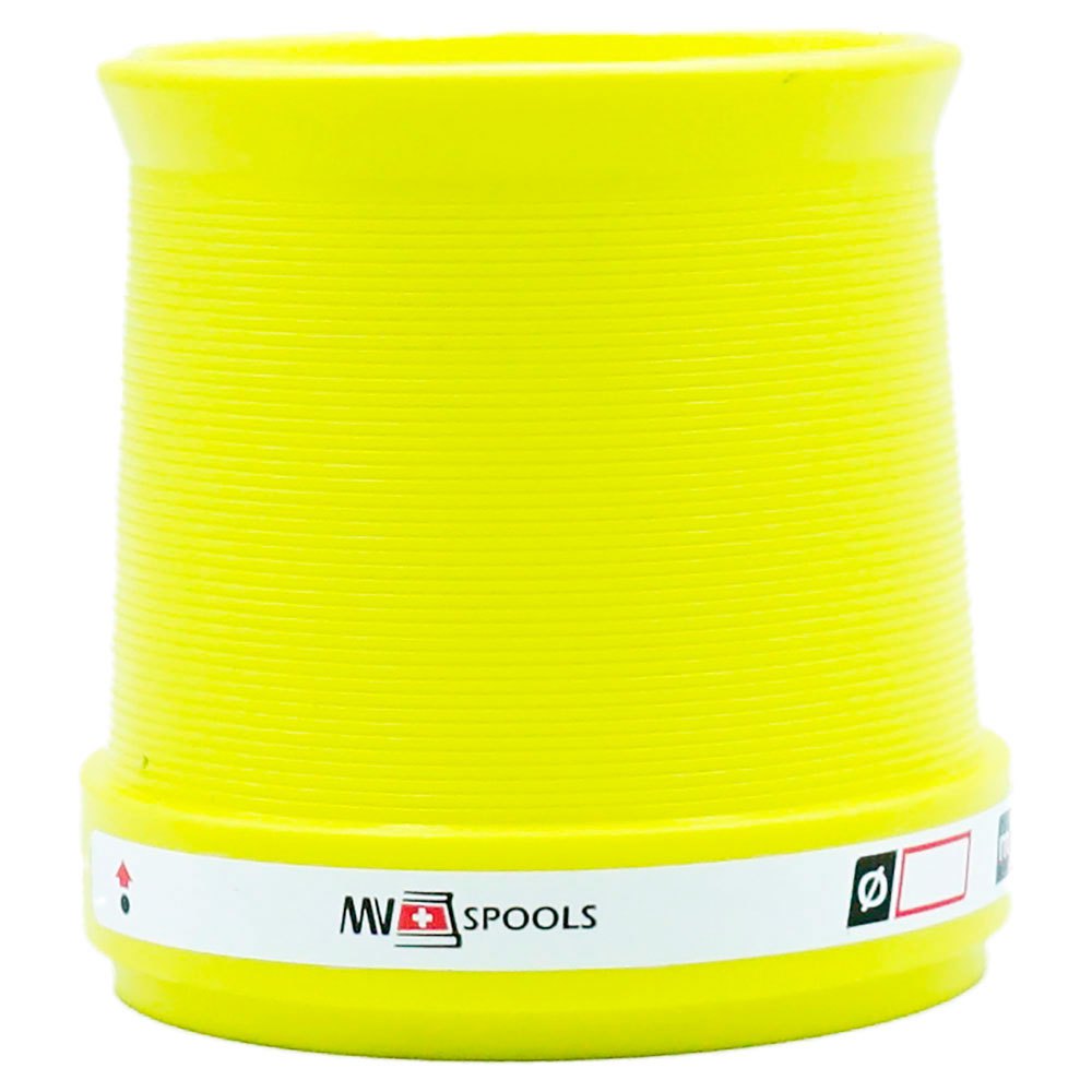 Mvspools Mvl6 Pom Competition Spare Spool Gelb T3 von Mvspools