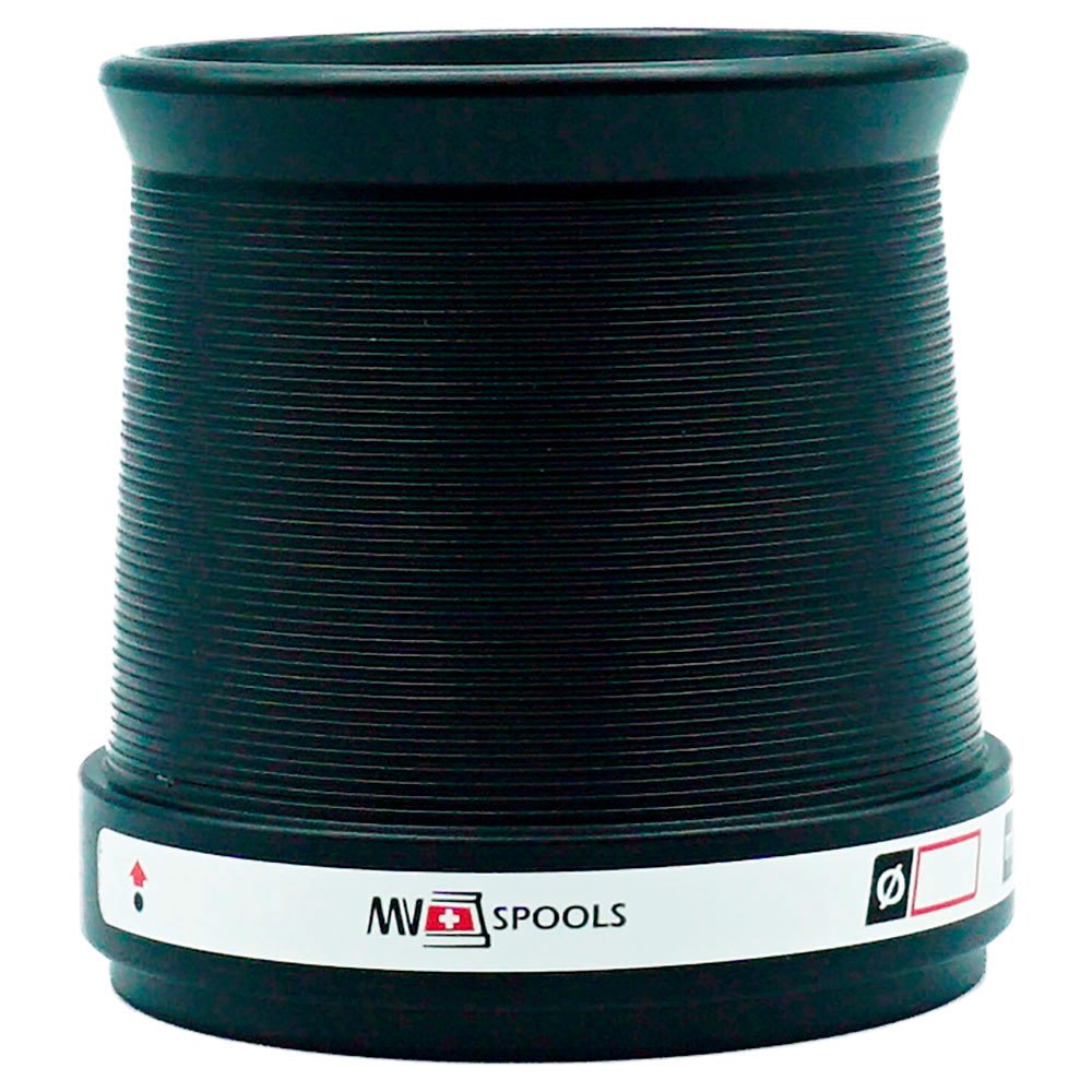 Mvspools Mvl6 Pom Competition Spare Spool Schwarz T3 von Mvspools