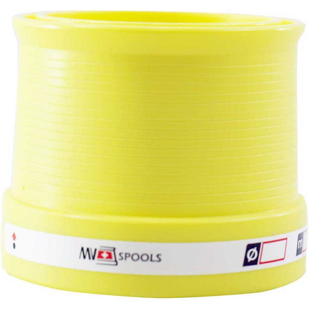 Mvspools Mvl7 Pom Competition Spare Spool Gelb T1 von Mvspools