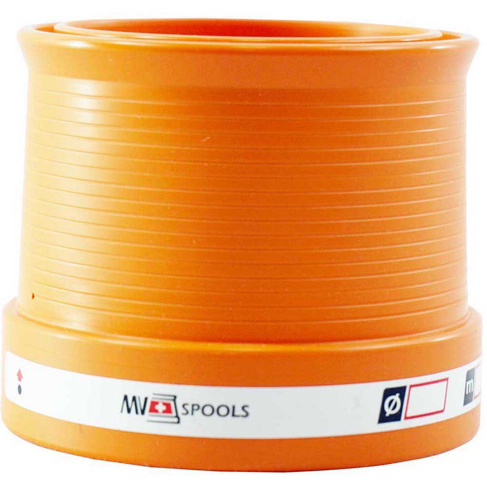 Mvspools Mvl7 Pom Competition Spare Spool Orange T1 von Mvspools