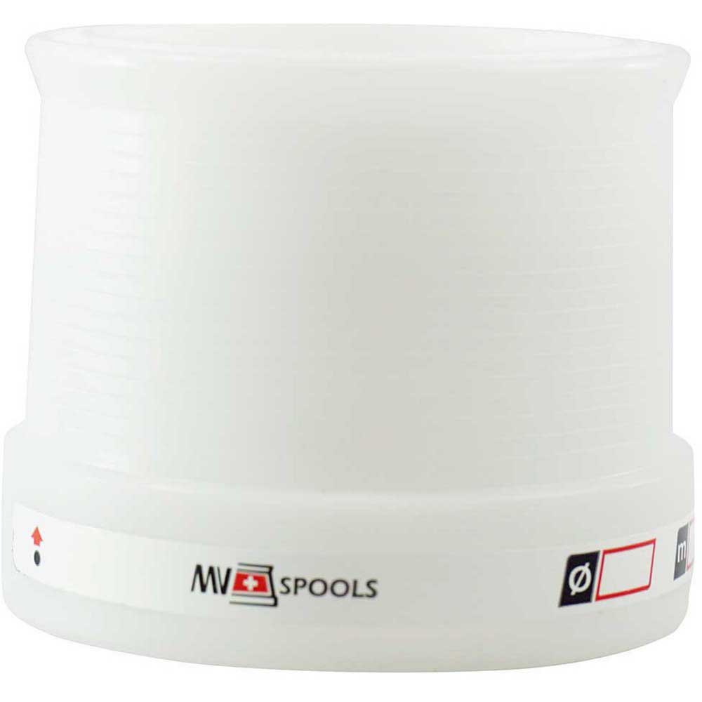 Mvspools Mvl7 Pom Competition Spare Spool Weiß T3 von Mvspools