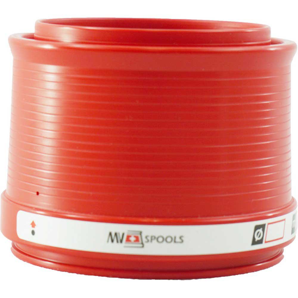 Mvspools Mvl9 Pom Competition Spare Spool Rot T5 von Mvspools