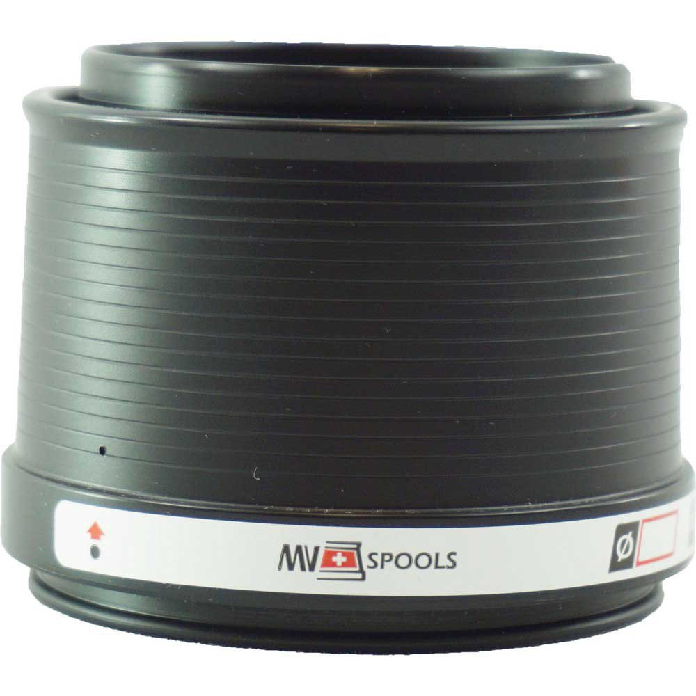 Mvspools Mvl9 Pom Competition Spare Spool Schwarz T1 von Mvspools