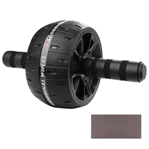 Mxshc Ab Wheel Roller, Bauchtrainer Roller mit Kniepolster, Ab Maschine für Core Workout, Workout Equipment für Männer Frauen, Fitnessgeräte von Mxshc